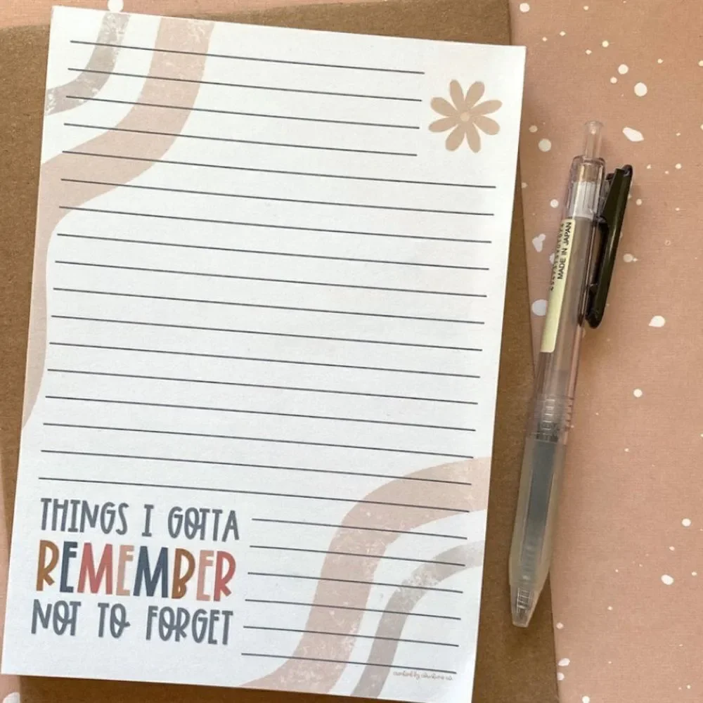 Notepads and daily planner bundle 3 items NWT createdbychristine